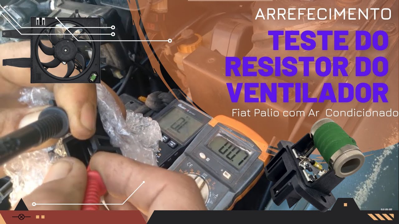Como testar o resistor de primeira velocidade do radiador