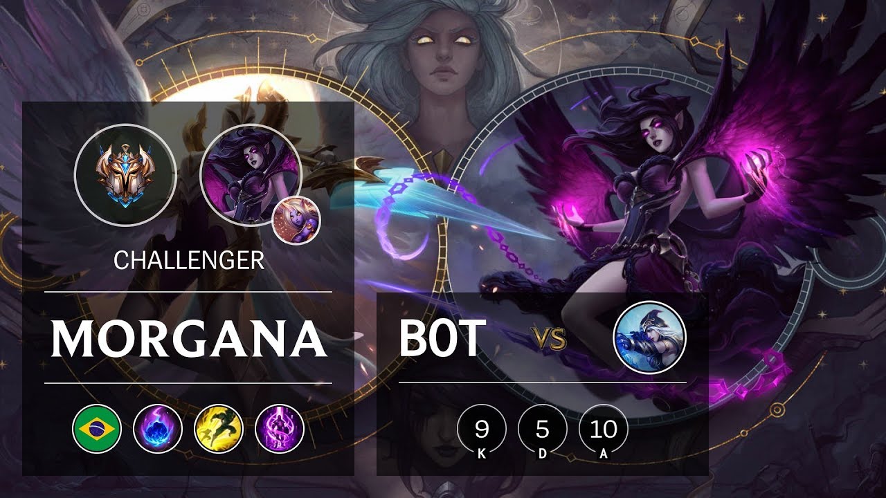 Morgana Bot vs Ashe - BR Challenger Patch 9.24