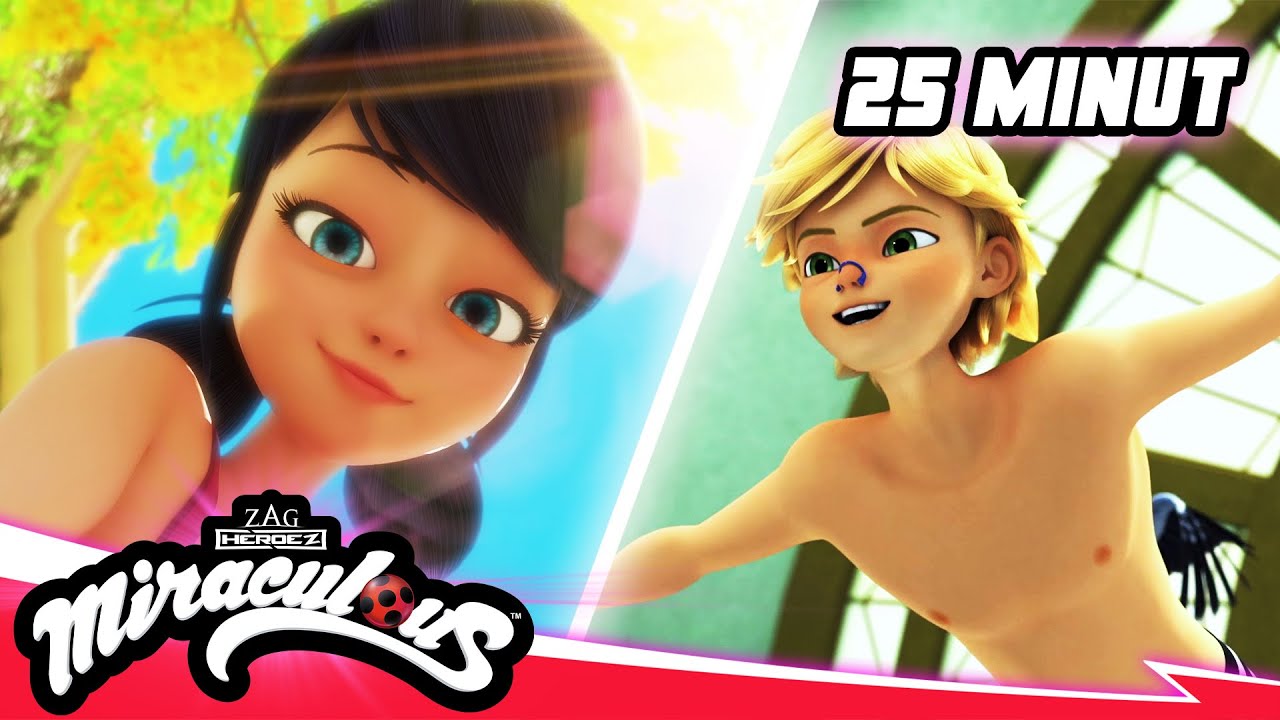 🌊☀️ LATO – Kompilacja [25 MINUT] 🐞 | @Miraculous_Polish | Miraculous: Biedronka i Czarny Kot