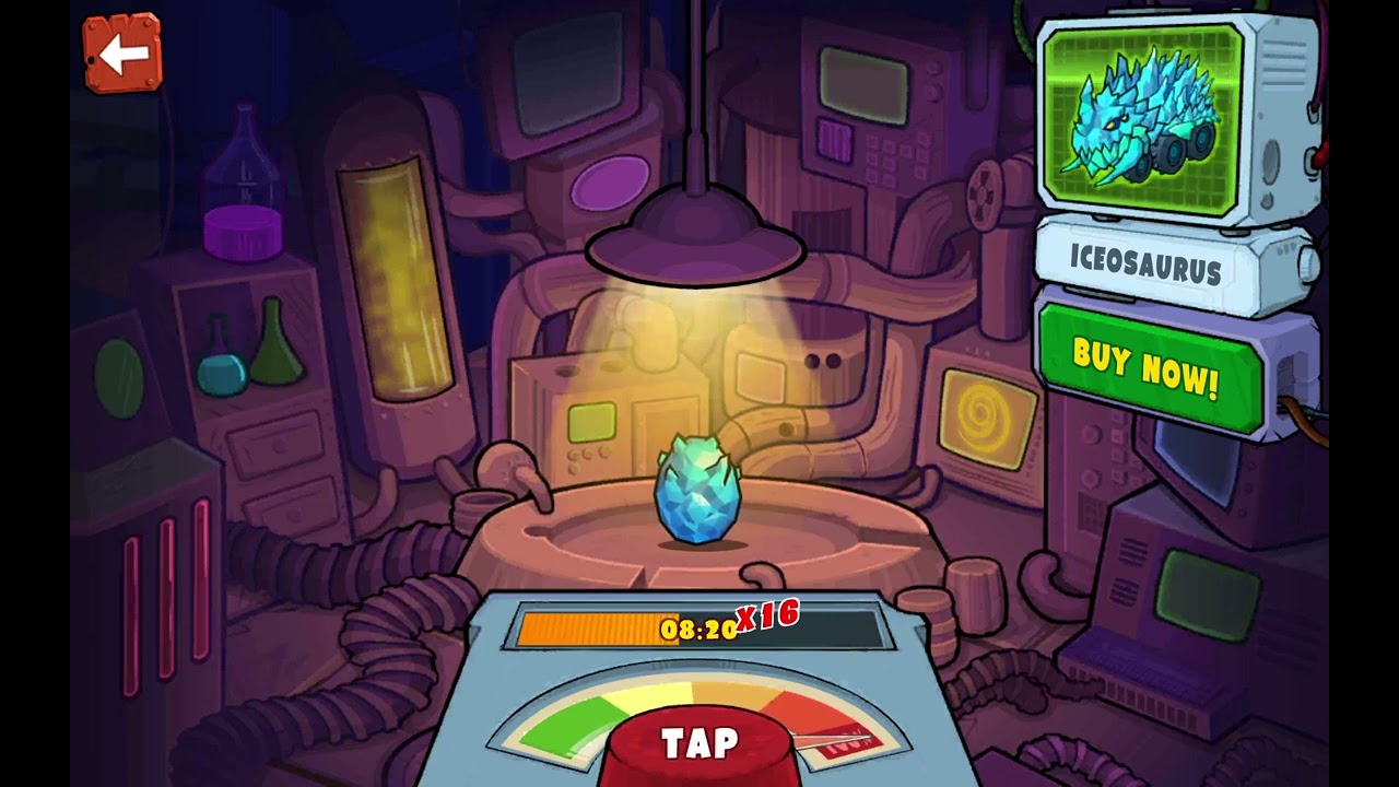 Car eats car 3 iceosaurus egg
