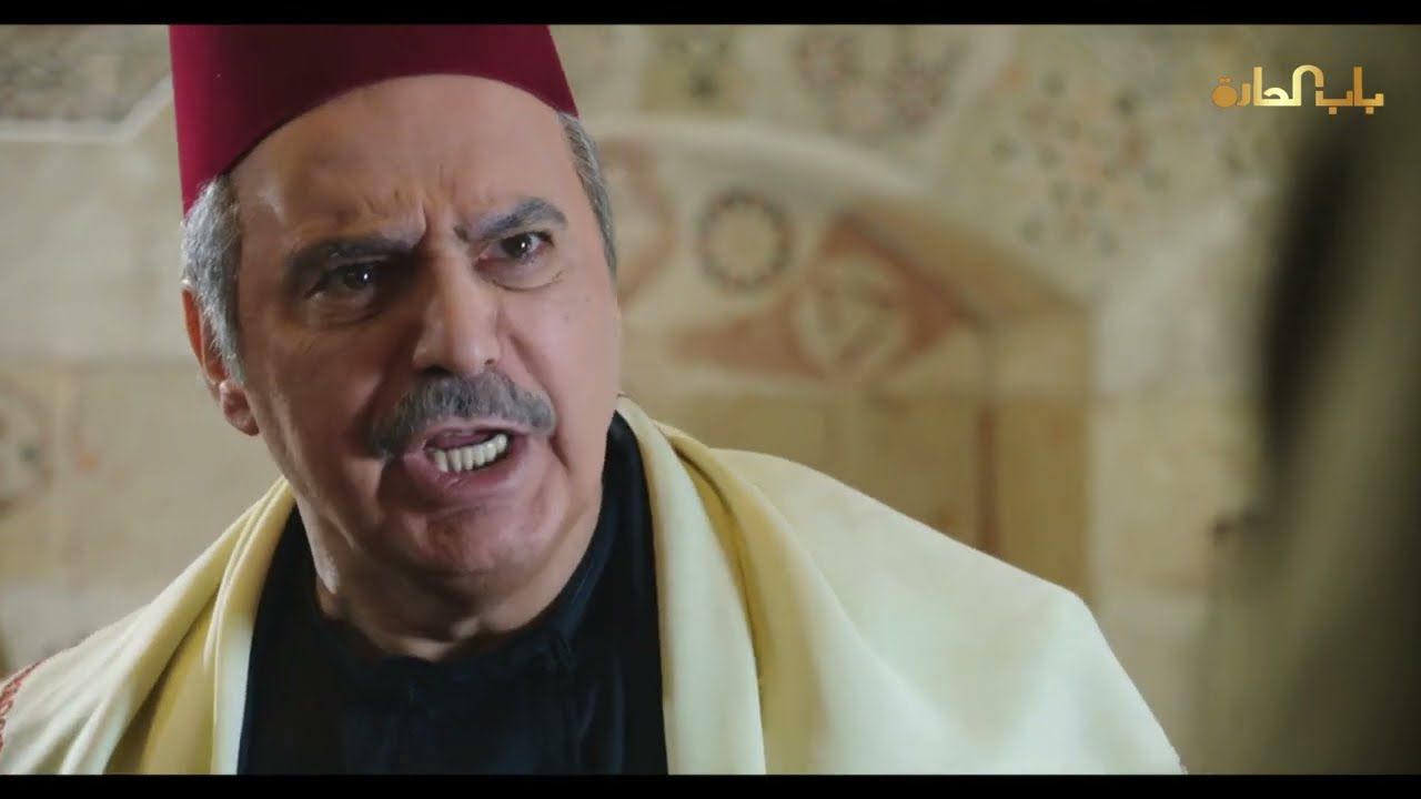 مسلسل باب الحارة الجزء السابع ـ الحلقة 7  ـ بداية علاقة العكيد معتز بسارة اليهودية