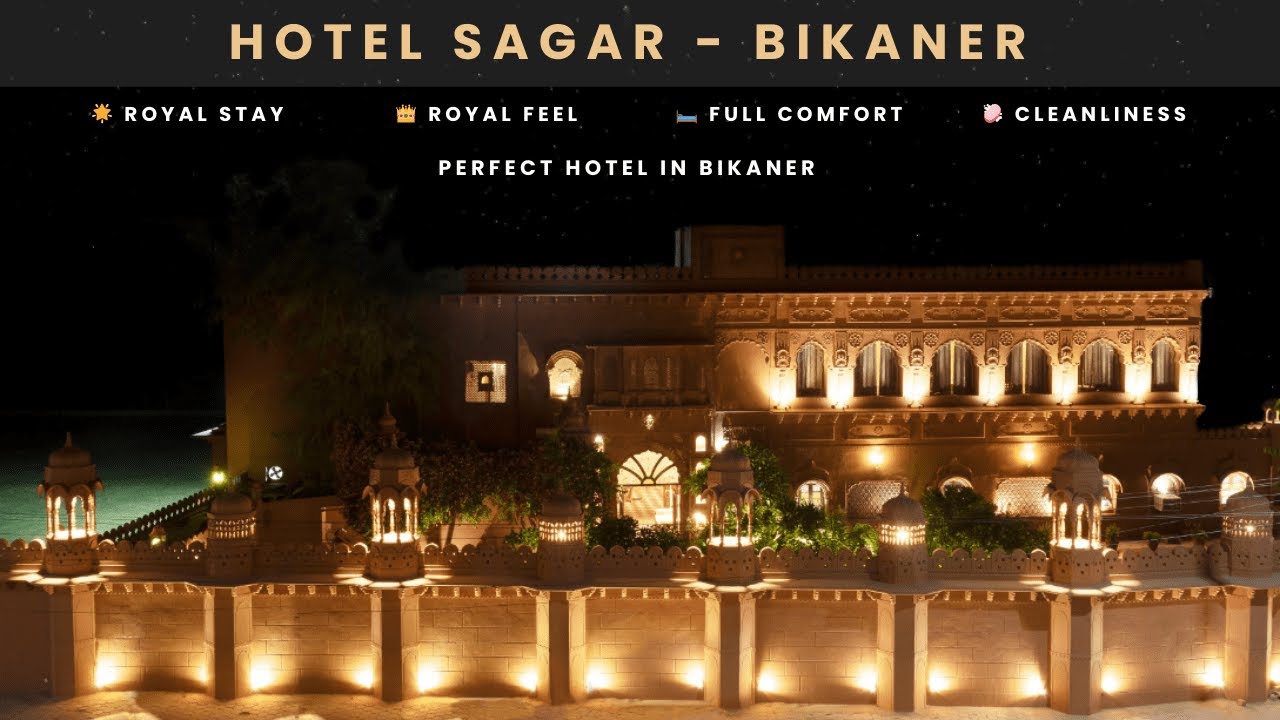 Hotel Sagar Nivas, experience a truly Royal Stay in Bikaner with full comfort and cleanliness.