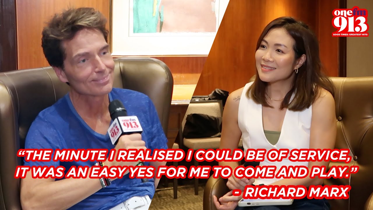 Richard Marx: The Minute I Realised I Could Be Of Service, It Was An Easy Yes For Me To Come & Play