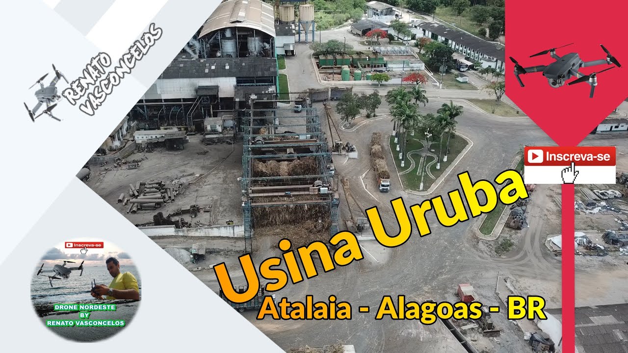 Voltou a moer cana com todo gás a Usina Uruba de Atalaia AL