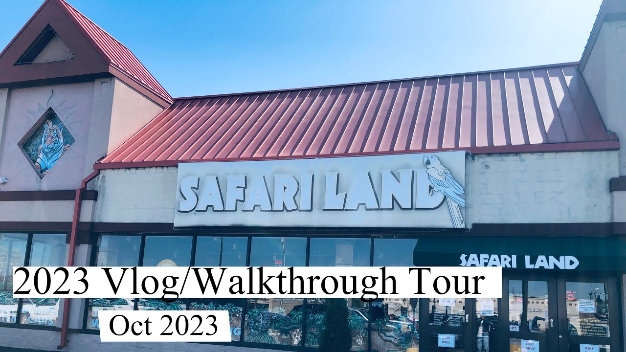 (4K) Safari Land-Villa Park, IL Vlog/Walkthrough Tour (Oct 2023)
