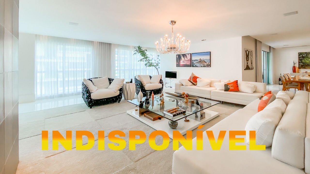 IMÓVEL INDISPONÍVEL- ESSA DECORAÇÃO É DE OUTRO MUNDO!! PENINSULA FONTVIEILLE!! | MULLER IMOVEIS RJ
