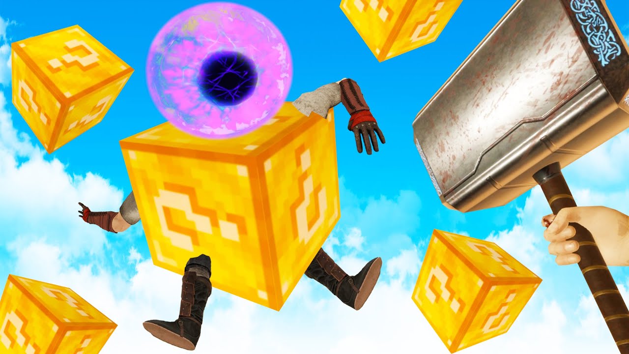 I Opened Lucky Blocks with Mjolnir and Everything Went Wrong in Blade and Sorcery Multiplayer VR!