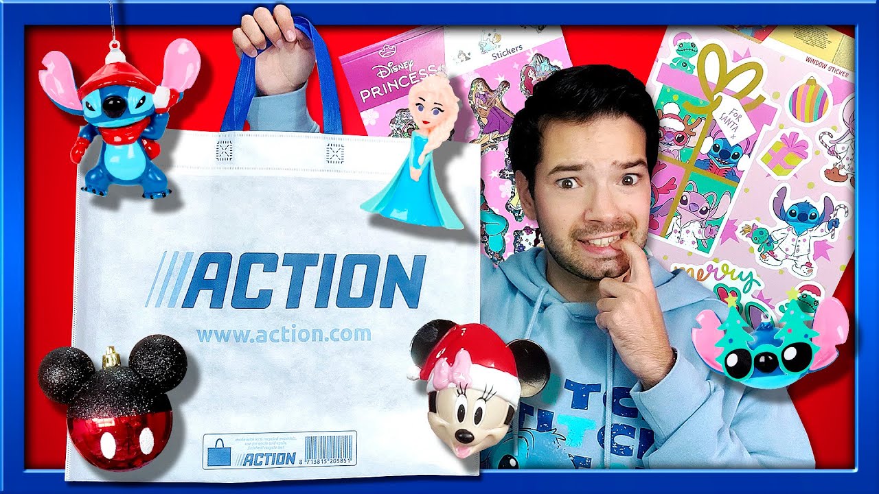 🎄🛍️ HAUL ///ACTION 🛍️🎅🏻 ¡TENGO UN PROBLEMA! 🥴💸 ¡Muchas cosas de Disney! 💙✨