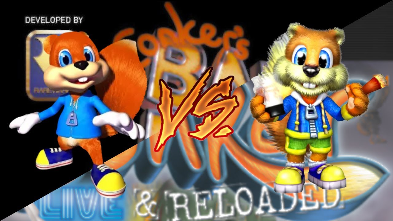 Conker's Bad Fur Day Vs. Conker: Live & Reloaded