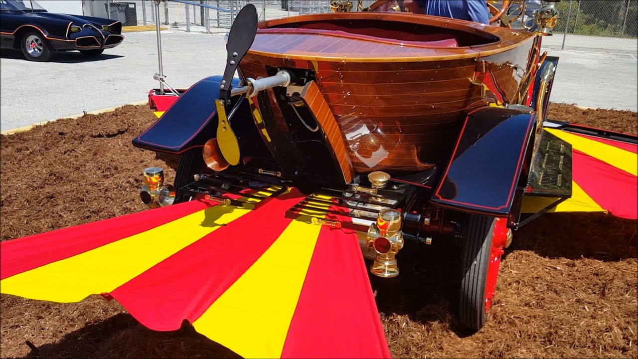 Watch: A restored - and real Chitty Chitty Bang Bang film car - now calls Jacksonville home