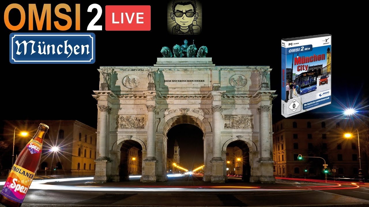 OMSI 2 - MÜNCHEN CITY Addon - Livestream Wiederholung