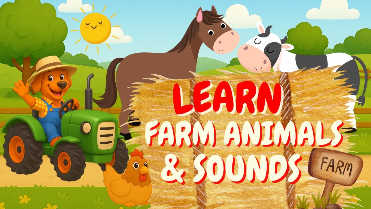 Farm Fun With Vik🚜 - Learn Farm Animals And Their Sounds!