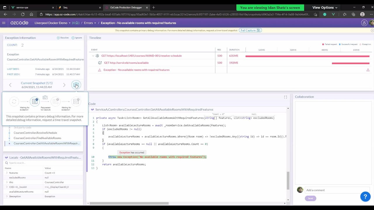 Advanced Debugging for .NET Applications on Docker With Idan Shatz