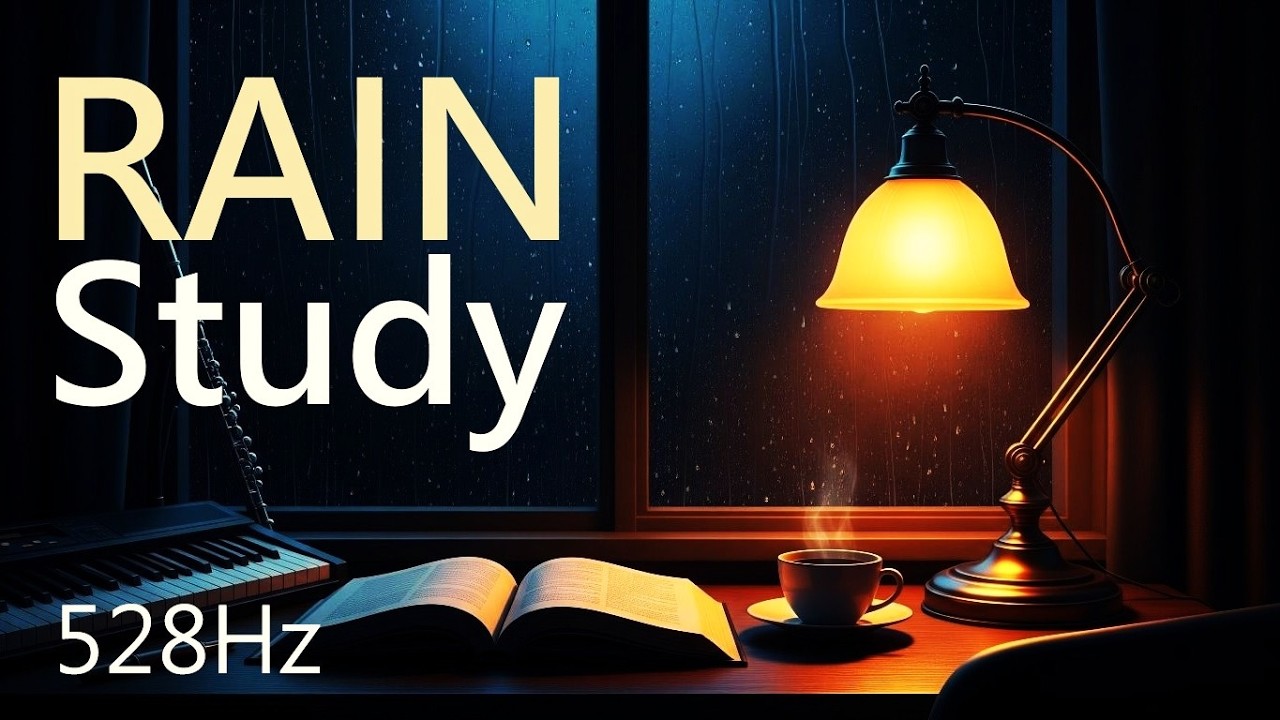 Rainy Study Piano – Deep Focus Music for Studying (6 Hours No Distractions)