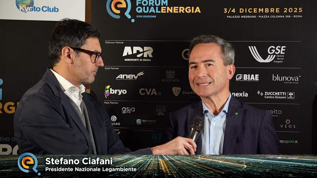 Stefano Ciafani, Legambiente: 