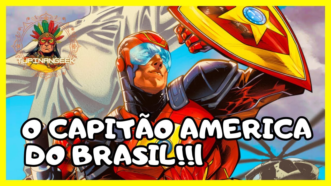 O SUPER SOLDADO BRASILEIRO?! CONHE&Ccedil;A O HEROI CAPIT&Atilde;O RED!|PERSONAGENS BRASILEIROS DOS QUADRINHOS #17