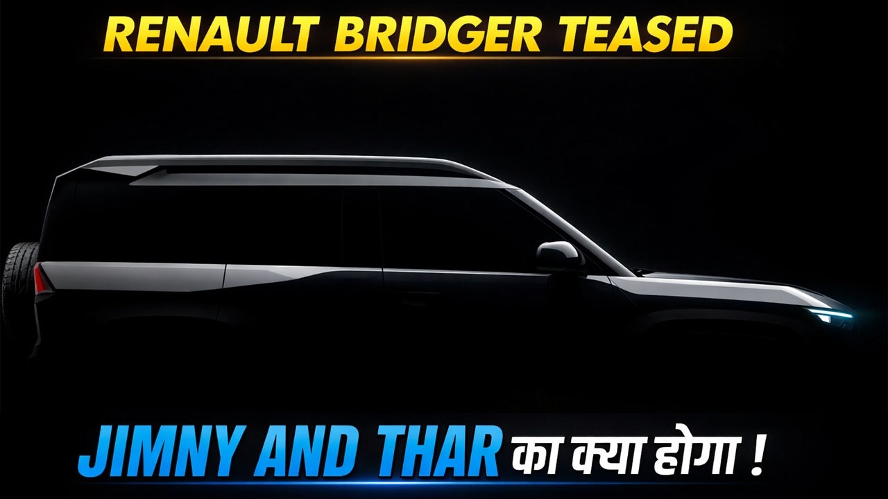 Renault Bridger SUV Teased - Jimny And Thar Rival - Explained All Details, Spec, Features And More