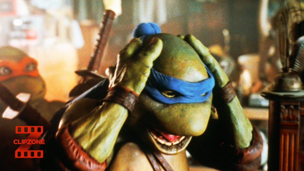 Teenage Mutant Ninja Turtles (1990) | The Fight Against The Shredder | ClipZone: Heroes & Villains