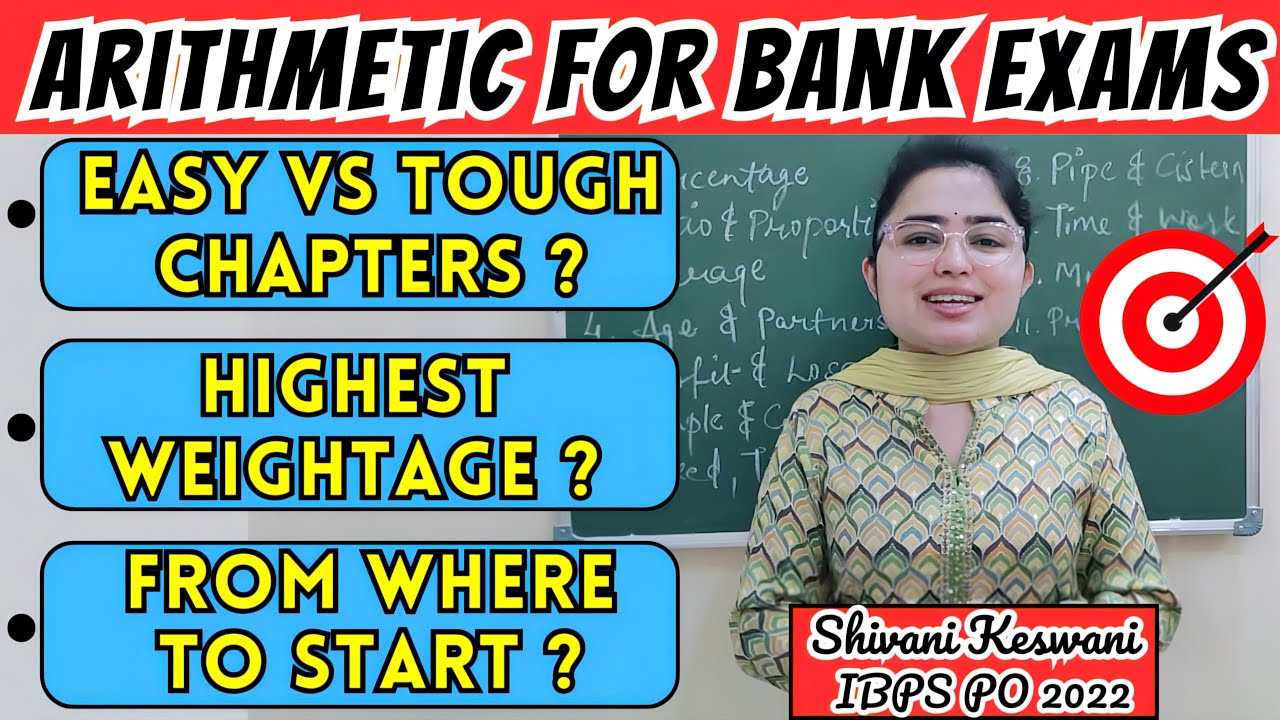 Arithmetic for Bank Exams 2024 by Shivani keswani