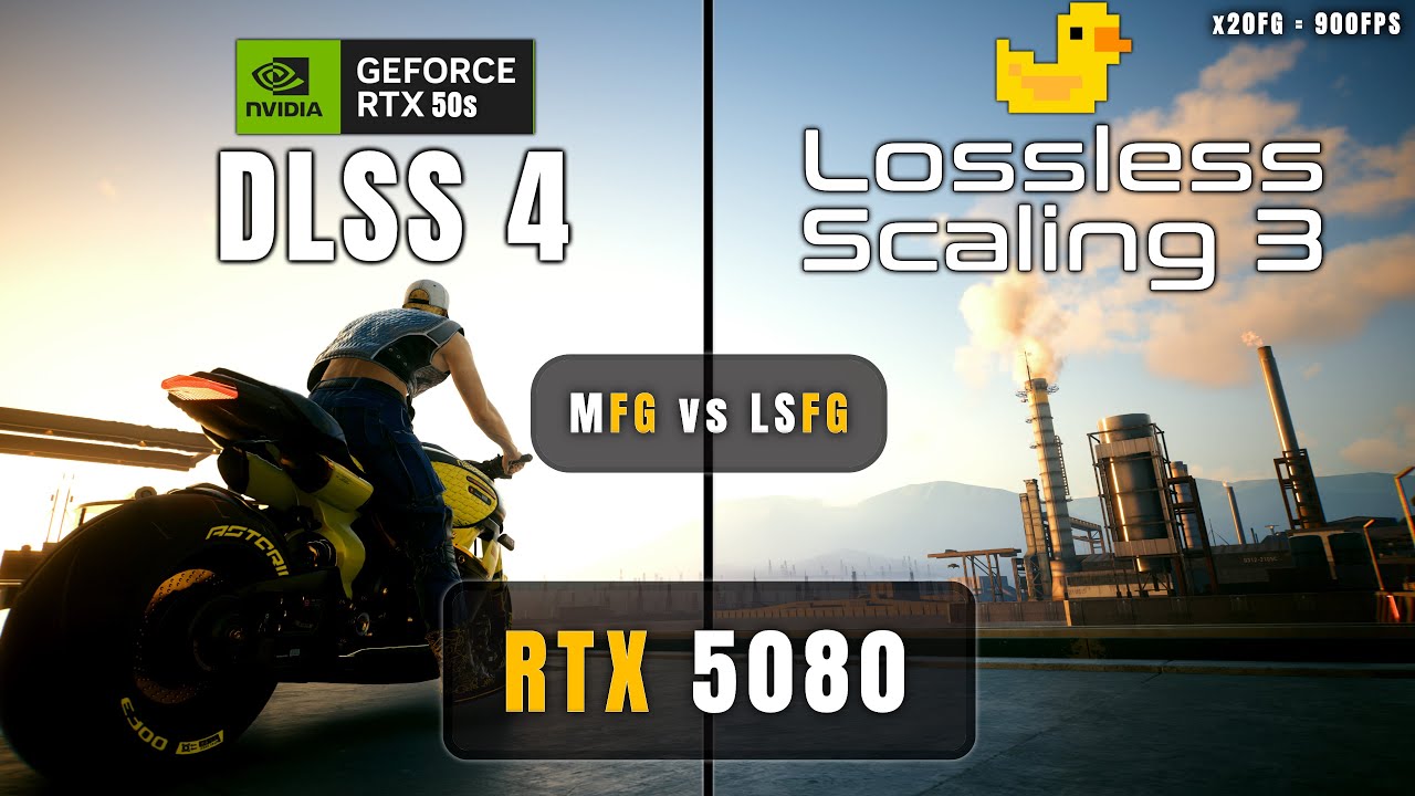 DLSS 4 Multi Frame Generation vs Lossless Scaling 3 | RTX 5080 Performance Test!