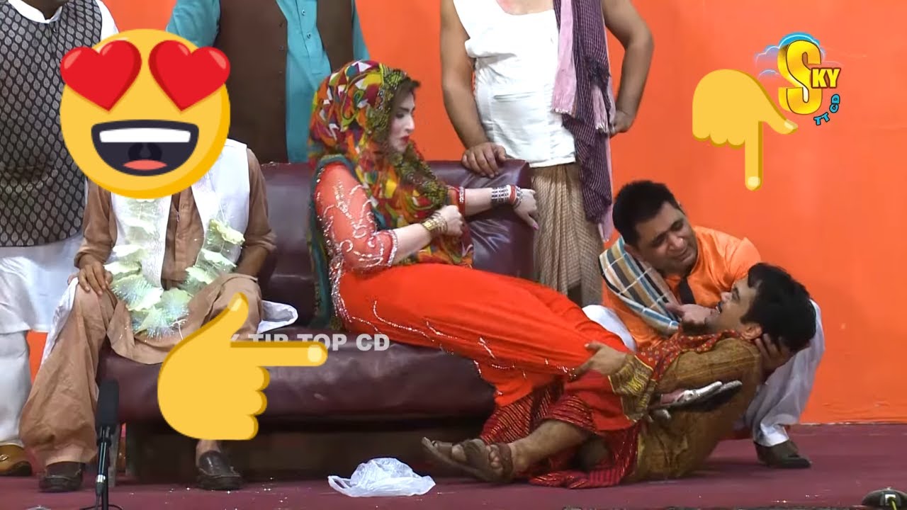 Vicky Kodu with Saira Mehar and Amjad Rana | Stage Drama Haseeno Ka Mela | full Comedy Clip 2020
