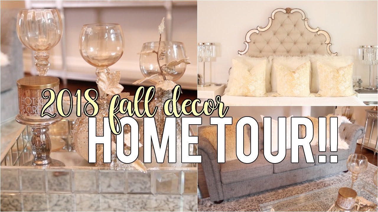 My Fall Decor Tour 2018!! Decor Inspiration #HouseToHome | NitraaB