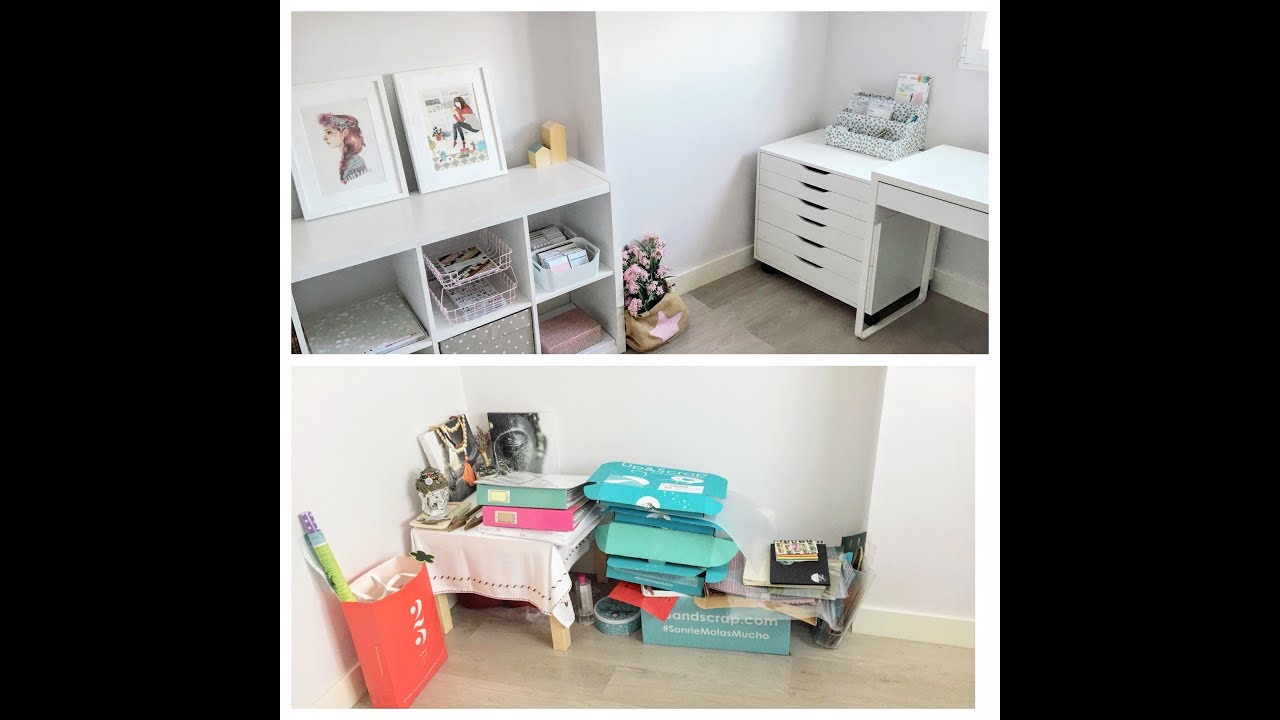 CAMBIOS EN MI HABITACIÓN DE SCRAP- [ SCRAP ROOM TOUR! ]