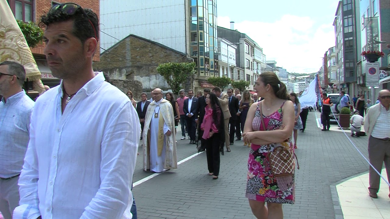 Procesión subida Virxe do Carme,As Pontes 2019