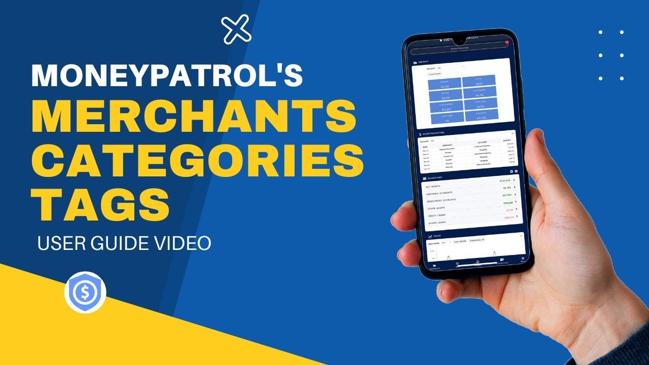 MoneyPatrol's Merchants | Categories | Tags Section's User Guide Video Tutorial