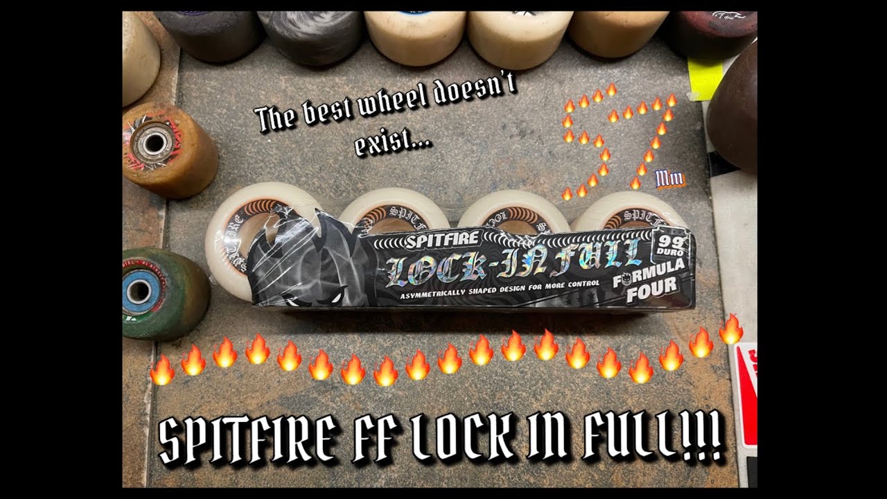 SPITFIRE LOCK-IN FULL!!! Overview/First Impressions + Skating —57mm Formula Four!