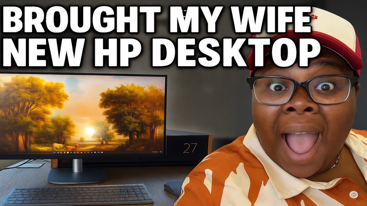 Surprising My Wife With a NEW HP OmniStudio PC + City Vlog!
