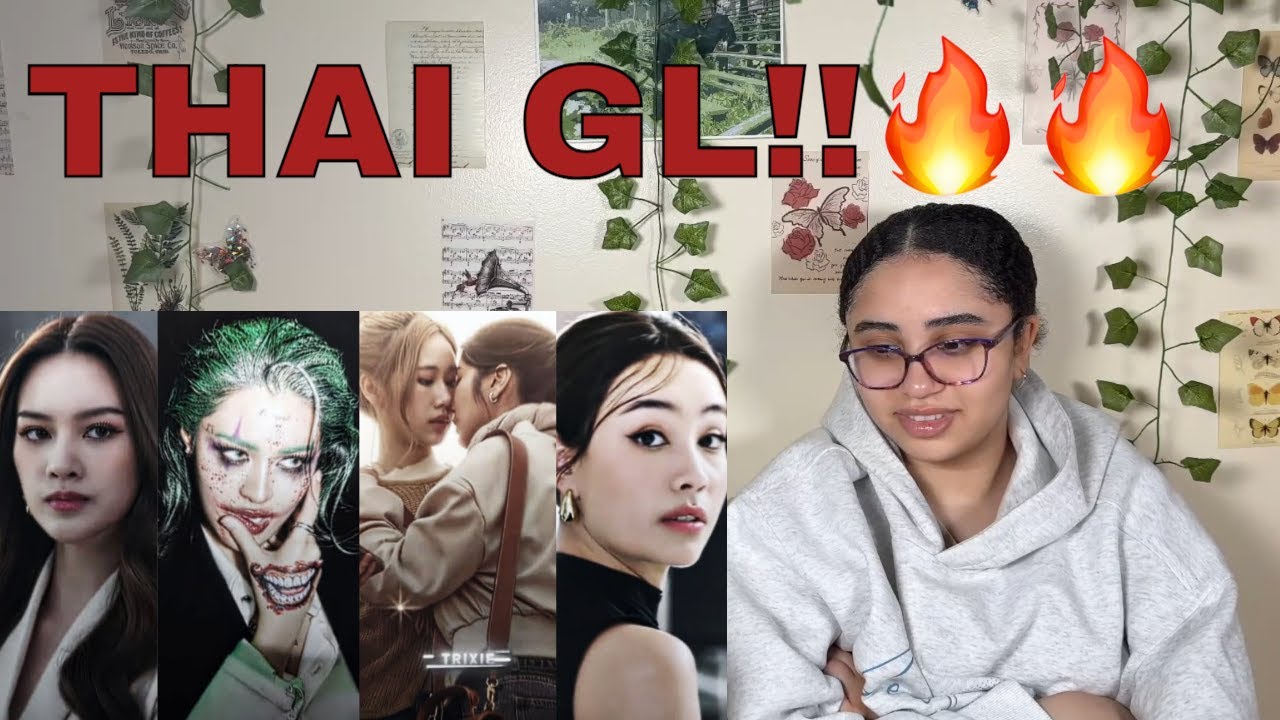 THAI GL dramas/actresses tiktok edits compilation cuz we're being served a buffet! | FIRST REACTION