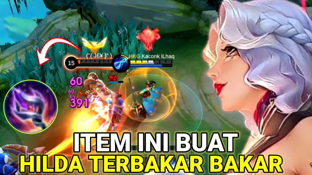 KALI INI KITA BUAT HILDA TERBAKAR BAKAR YA GUYS! SILVANNA PAKE BUILD GLOWING WAND BAKAR HILDA!!