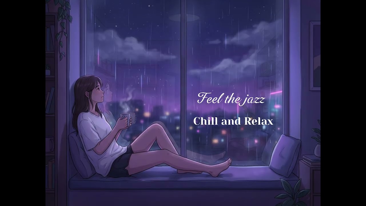 Late-Night Coffee In The Window Light - Smooth Jazz Instrumental Music for Study, Work & Relaxation