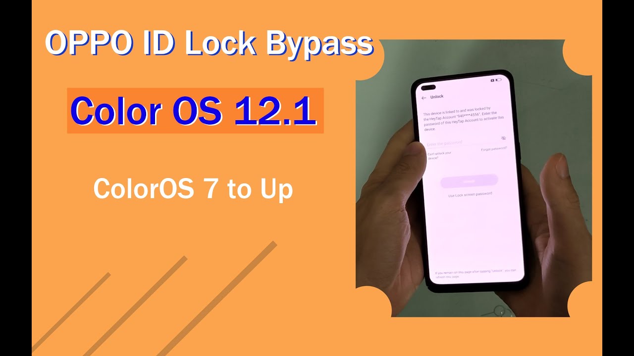 OPPO ID Lock Bypass Color OS 12.1