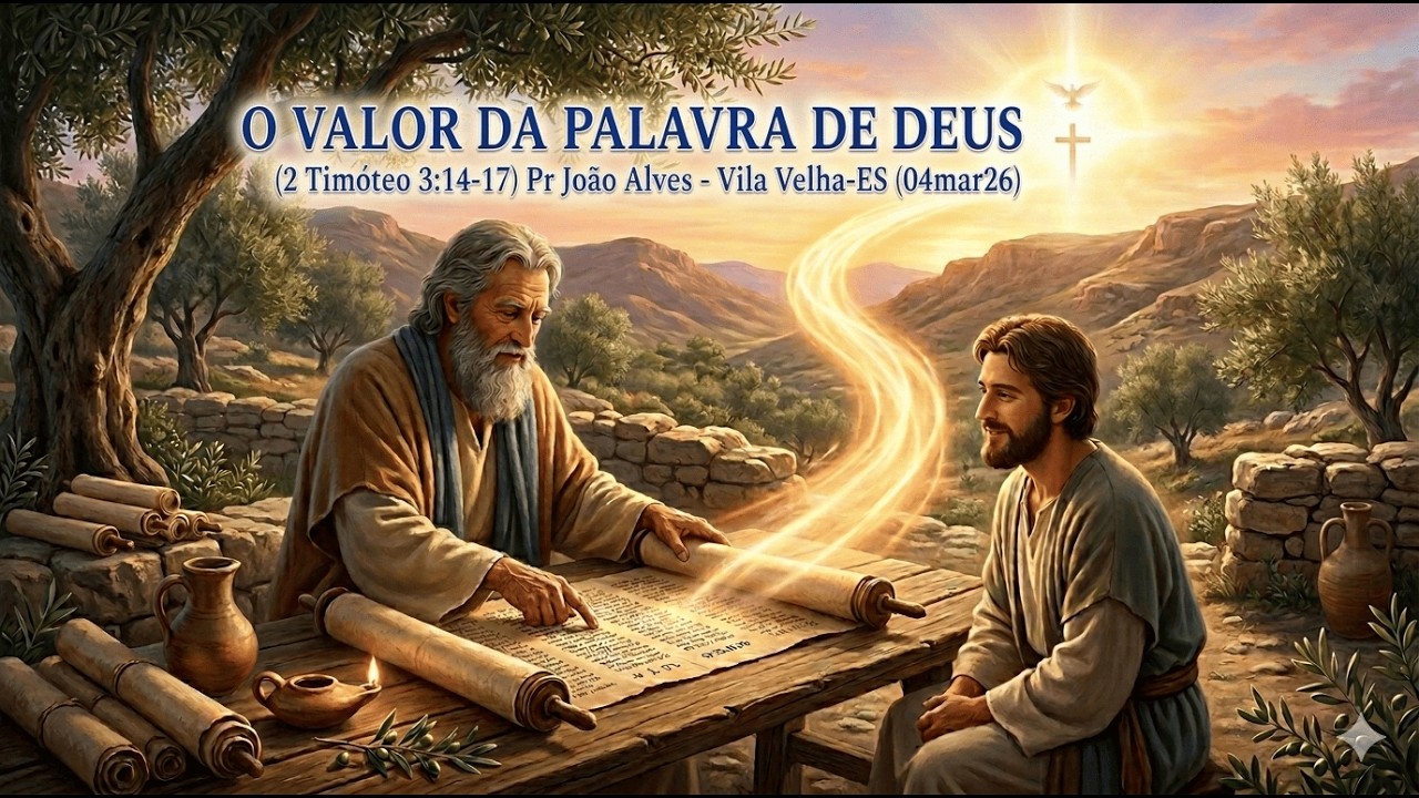 #0060 - O valor da Palavra de Deus (2 Timóteo 3:14-17) Pr João Alves - Vila Velha-ES (04mar26)