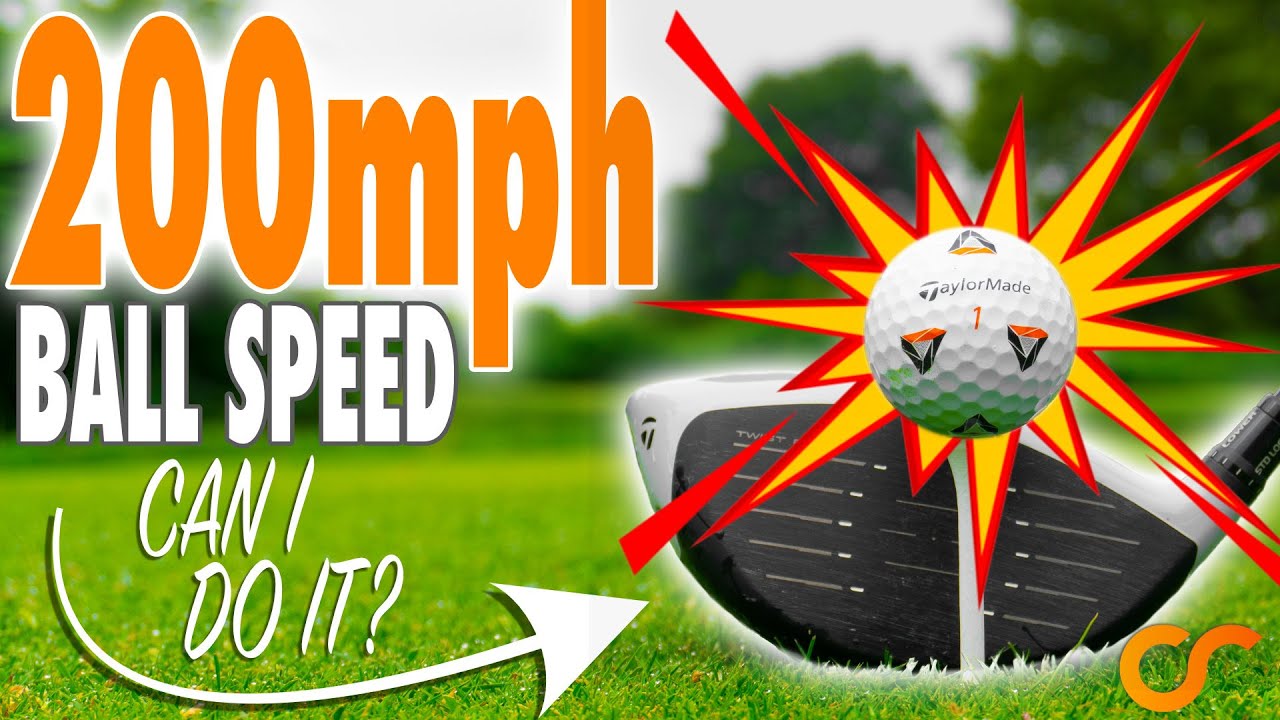 Chasing 200mph Ball Speed - How I Added SERIOUS Speed To My Swing