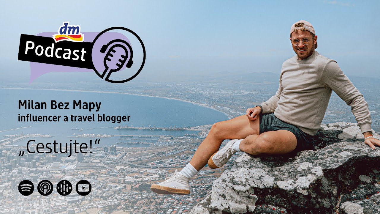 #23 | Milan Bez Mapy: Cestujte! | dm podcast Slovensko