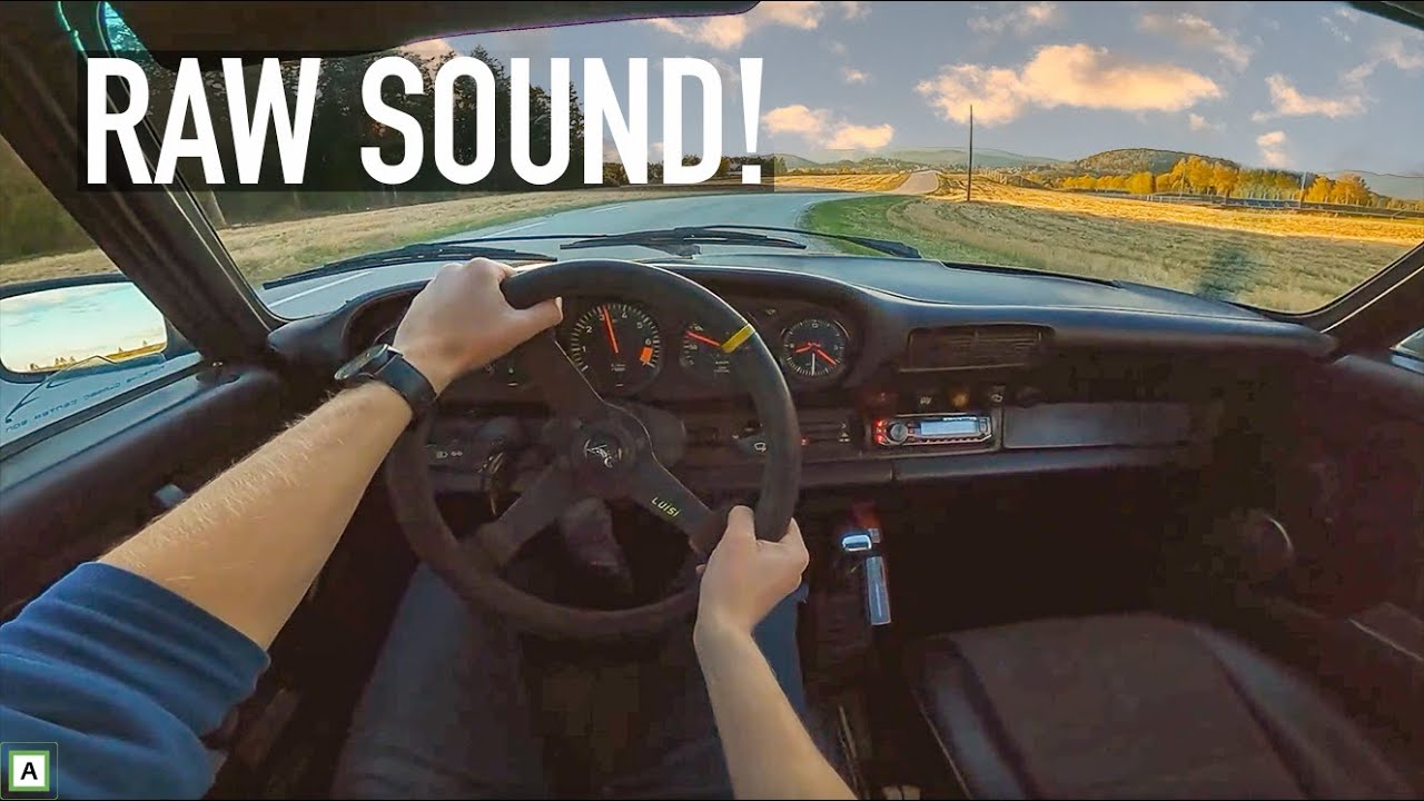 Porsche 911SC - POV Twisty Backroads Drive! RAW Sound!