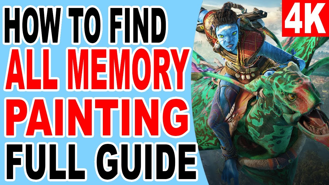 All Memory Painting Locations - Memory Paintings in Western Frontier - Avatar Frontiers of Pandora
