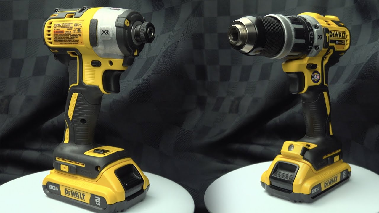 Unboxing DeWalt XR Brushless Impact Driver and Hammer Drill Combo Kit