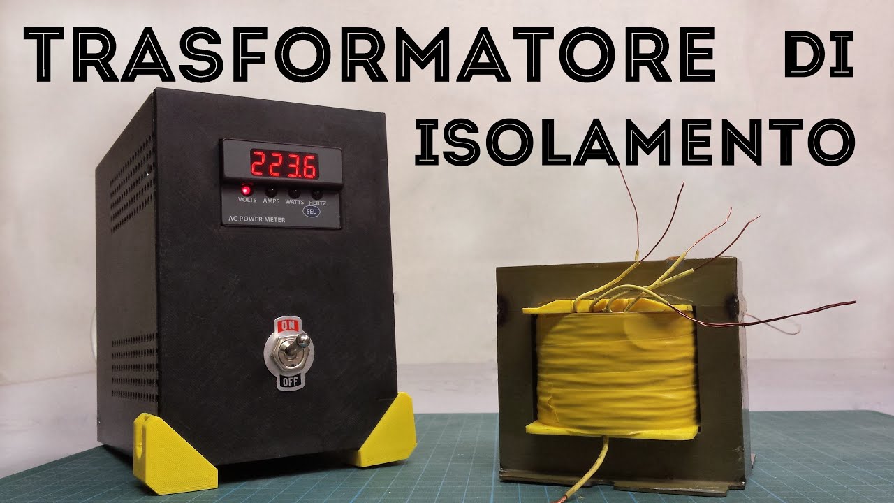 Trasformatore di Isolamento, quello SERIO! Calcolo Avvolgimenti 220 230 V - Fai Da Te