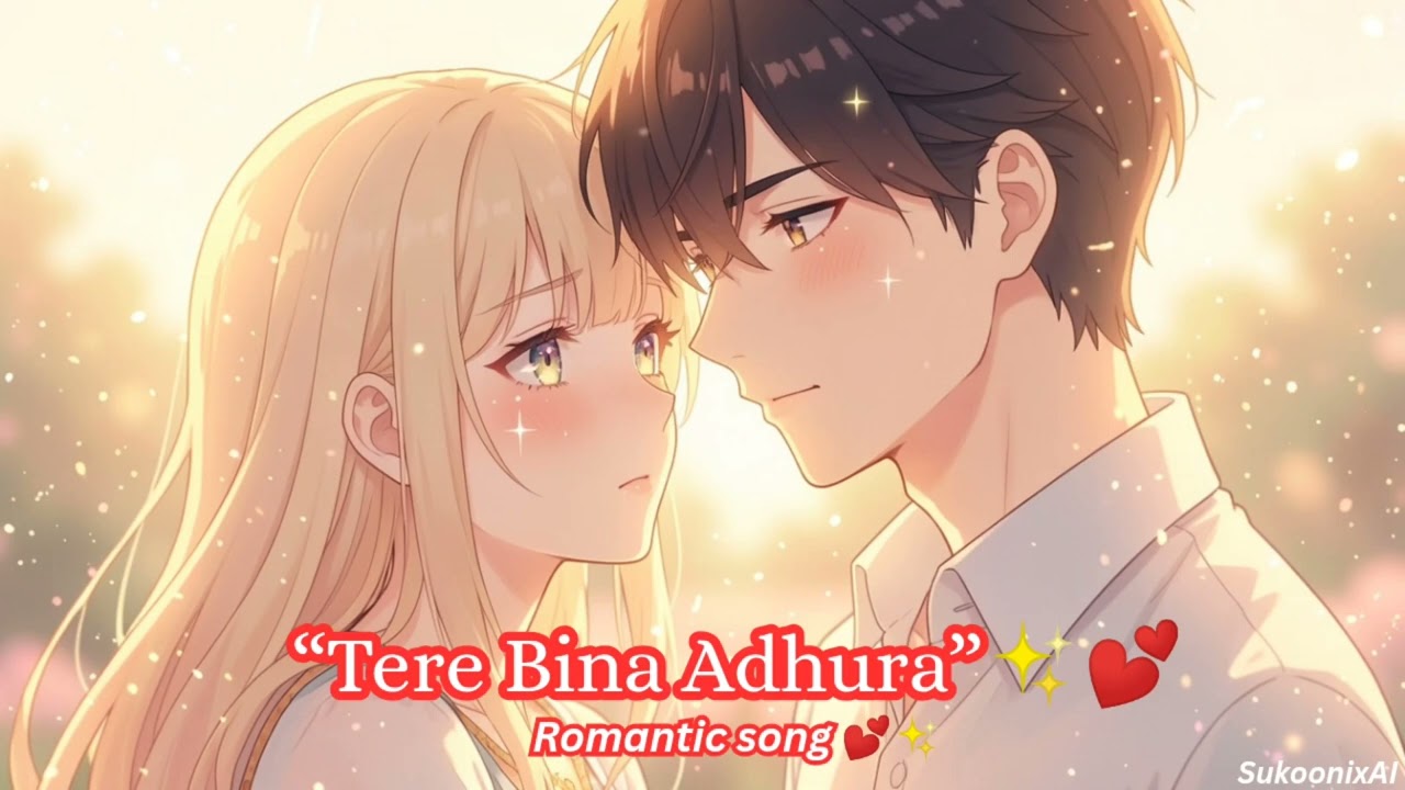 Tere Bina Adhura ❤️ | AI Romantic Love Song | New Hindi Love Song 2026 | Romantic Song 