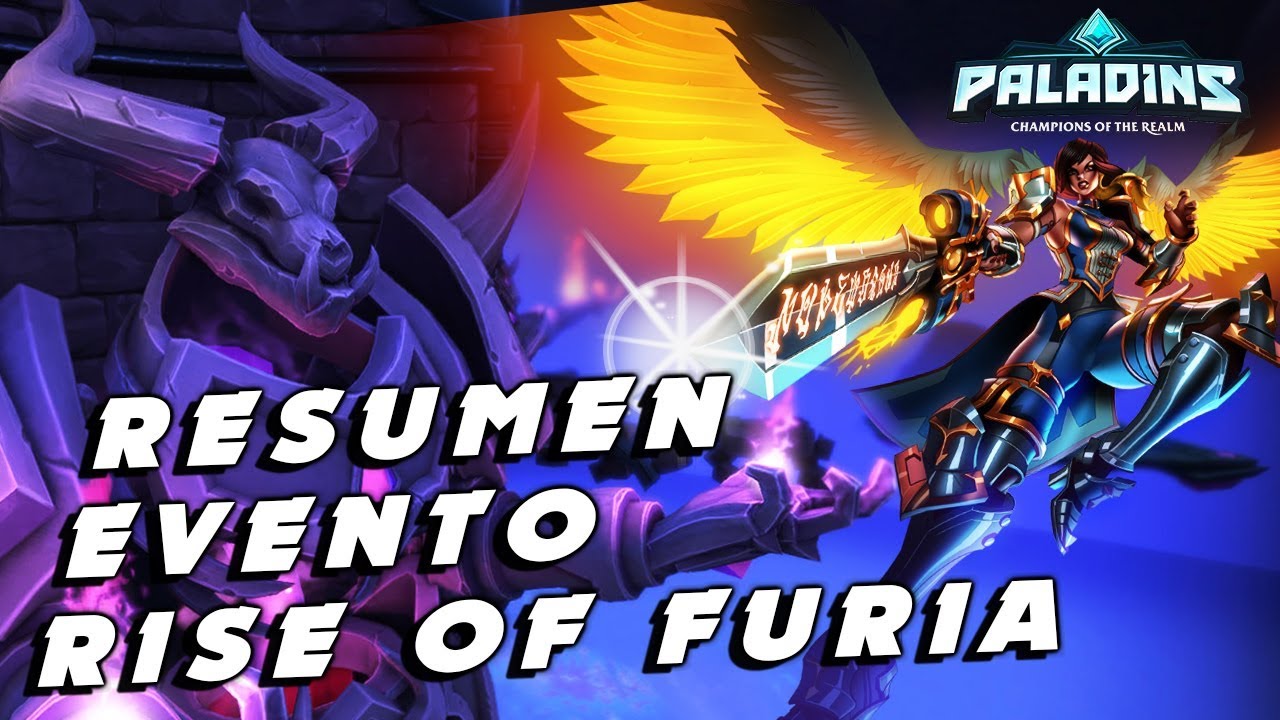 PALADINS EVENTO RISE OF FURIA /Cofre Diamante -Junio 2018 por Leebyte (paladins best moments)