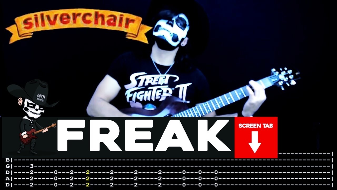 【SILVERCHAIR】[ Freak ] cover by Masuka | LESSON | GUITAR TAB