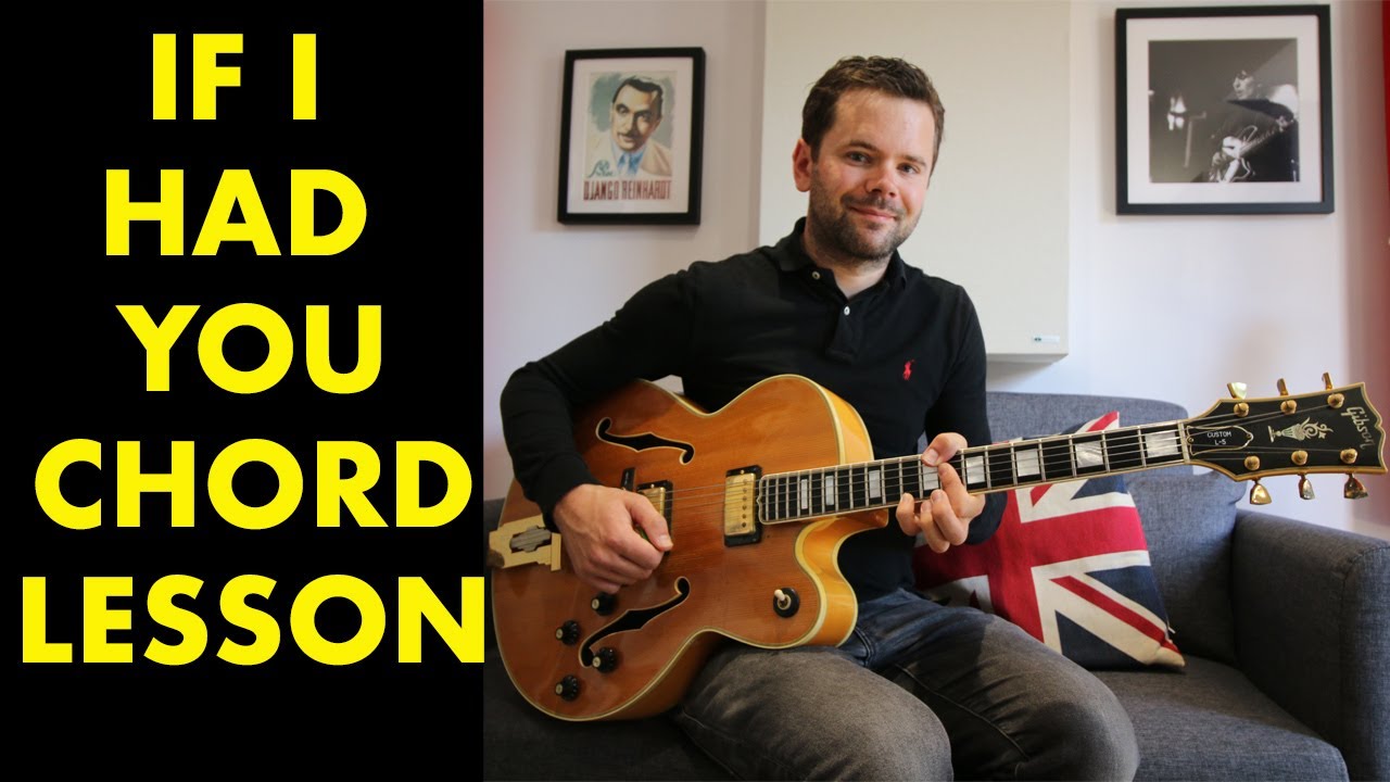 If I had you: jazz standards chords lesson