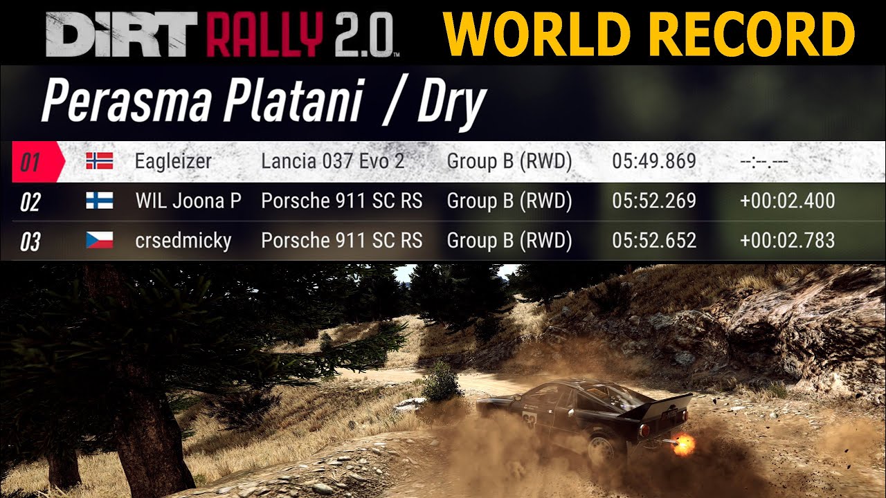 WORLD RECORD - Perasma Platani - Lancia 037 - 05:49.869 - OBS! Read Description about video repair.
