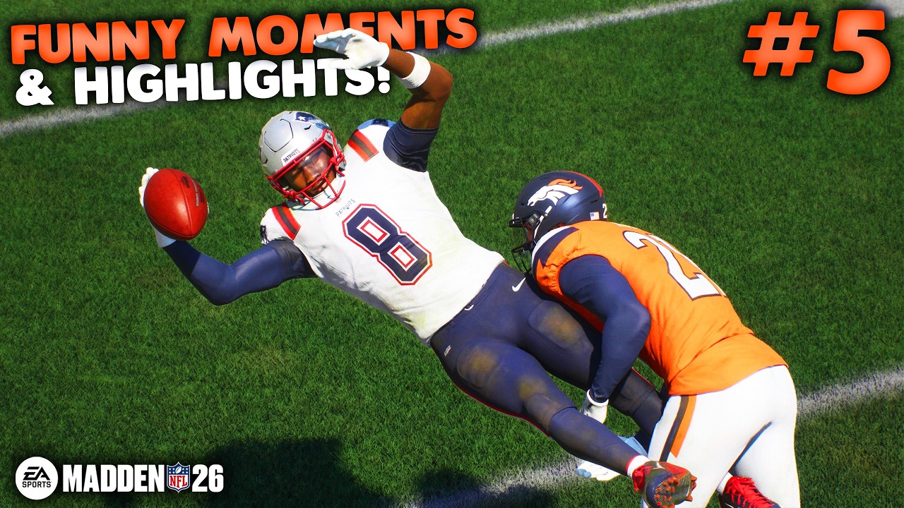 Madden 26: Смешные моменты и яркие моменты #5 &mdash; НА ПРОВОДАХ!