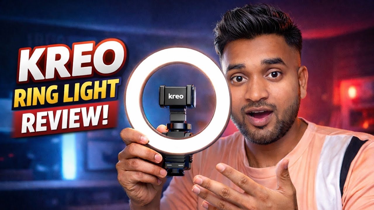 kreo18 Inch ringlight || Kreo Ringlight Full Review || kreo 18Inch - SKR SANTOSH