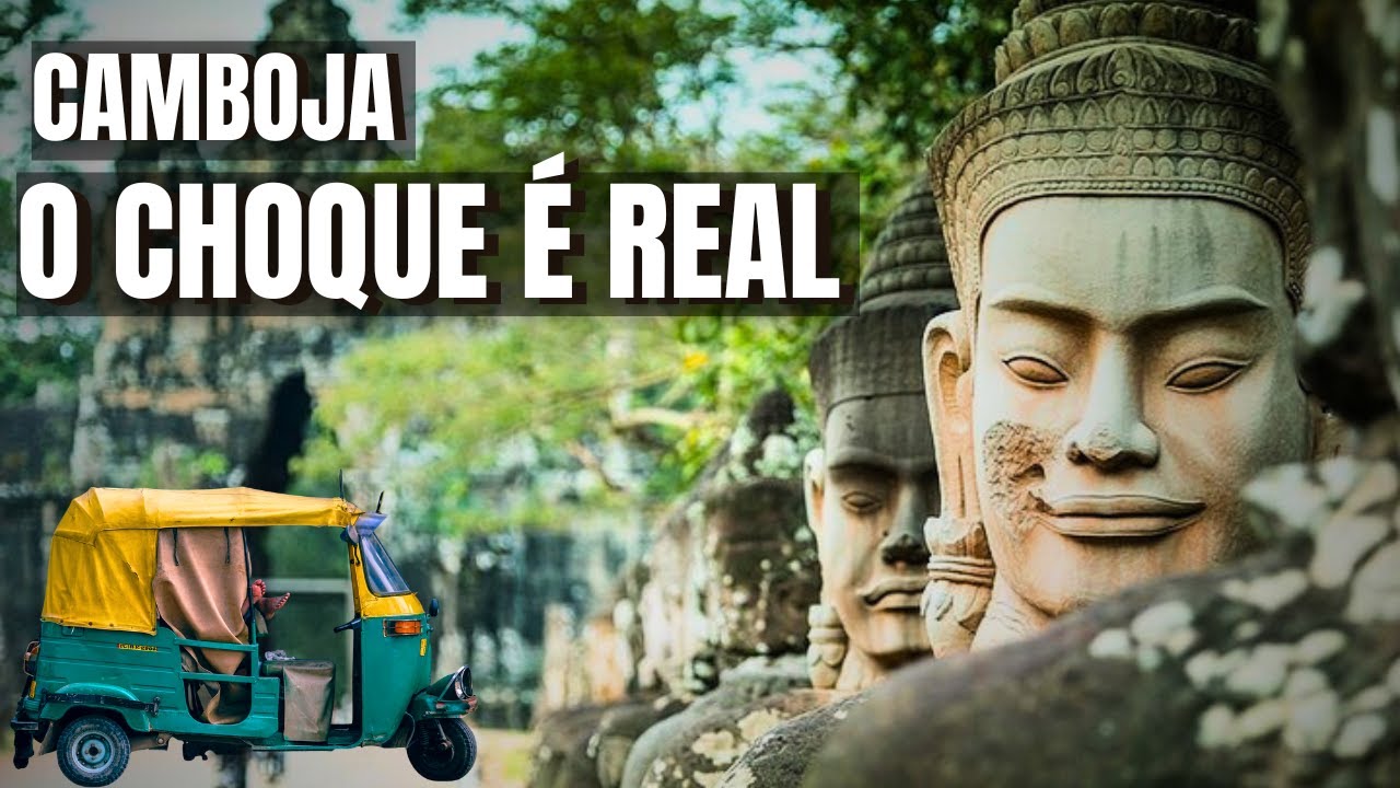 Quanto custa viajar pro CAMBOJA – BARATO, CAÓTICO e INACREDITÁVEL